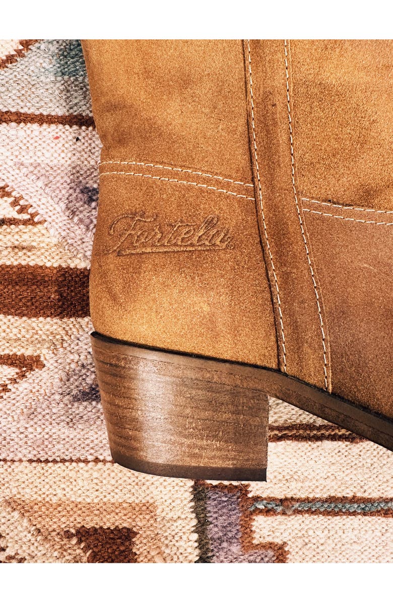 Fortela Camperos Western Boots, Alternate, color, Almond