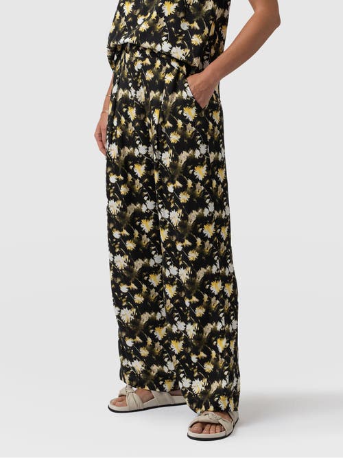 Saint + Sofia Rowan Wide Leg Pant In Pink