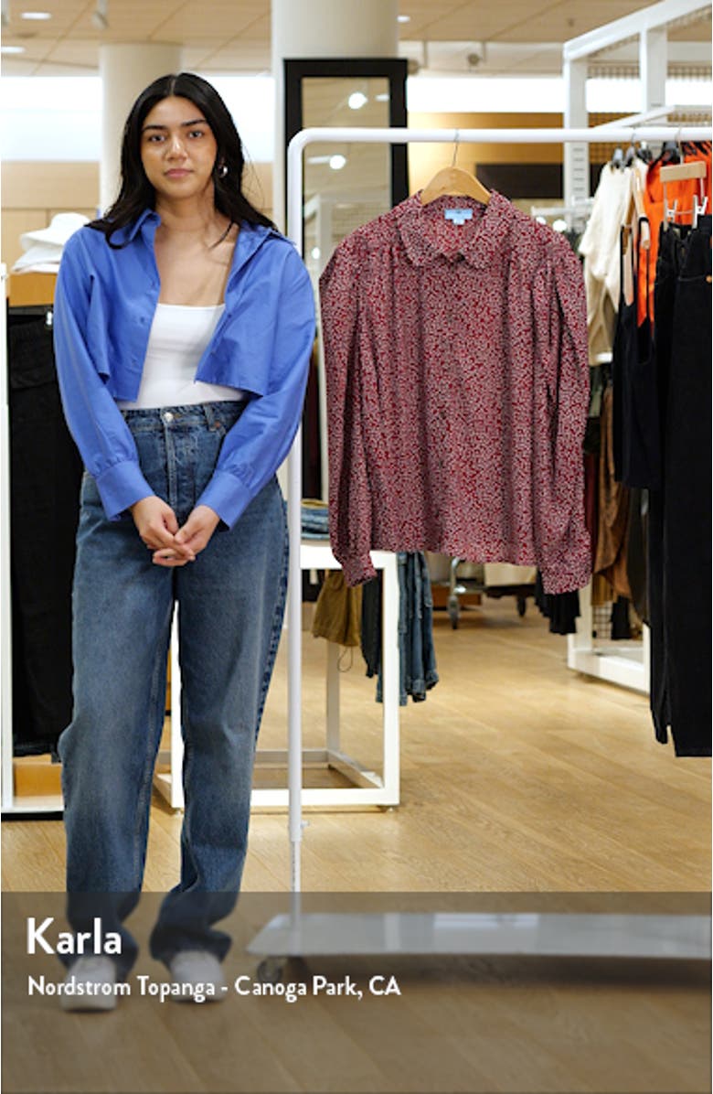 Floral Button-Up Shirt, sales video thumbnail