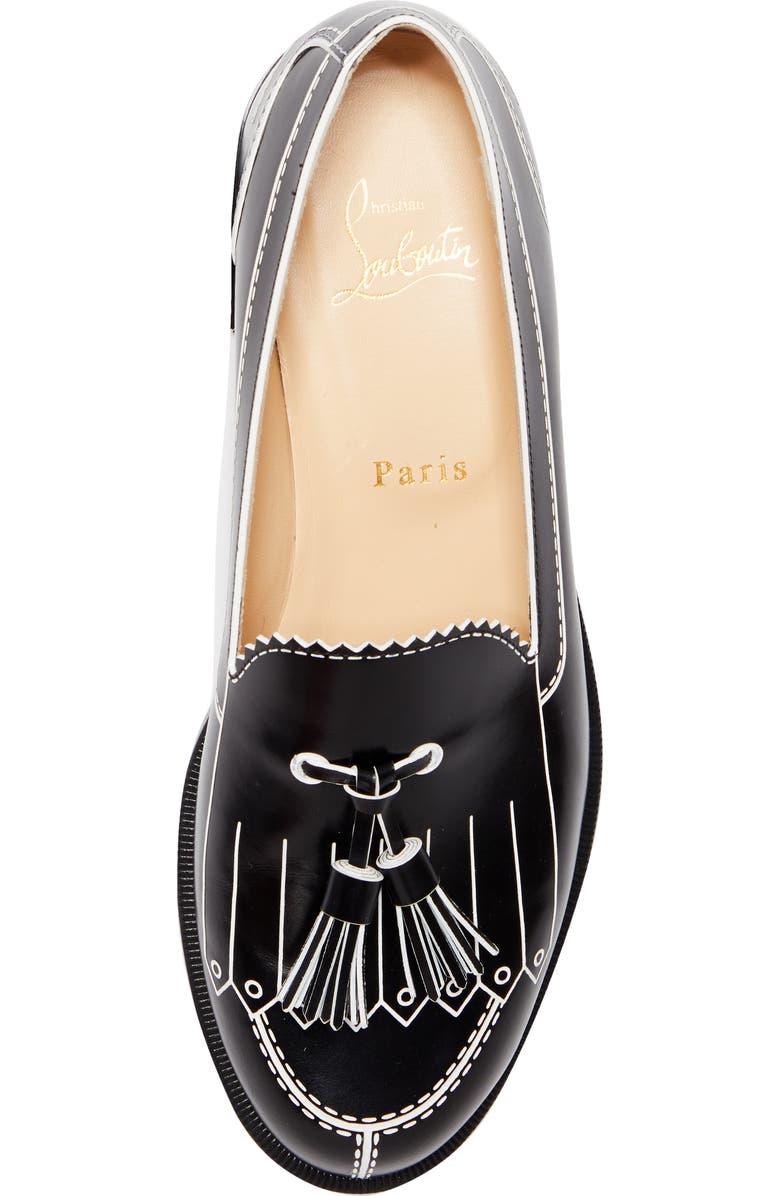 Christian Louboutin Trompinetta Trompe L'oeil Loafer, Alternate, color,