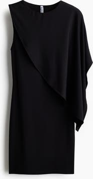 H&M Cape-detail Mini Dress