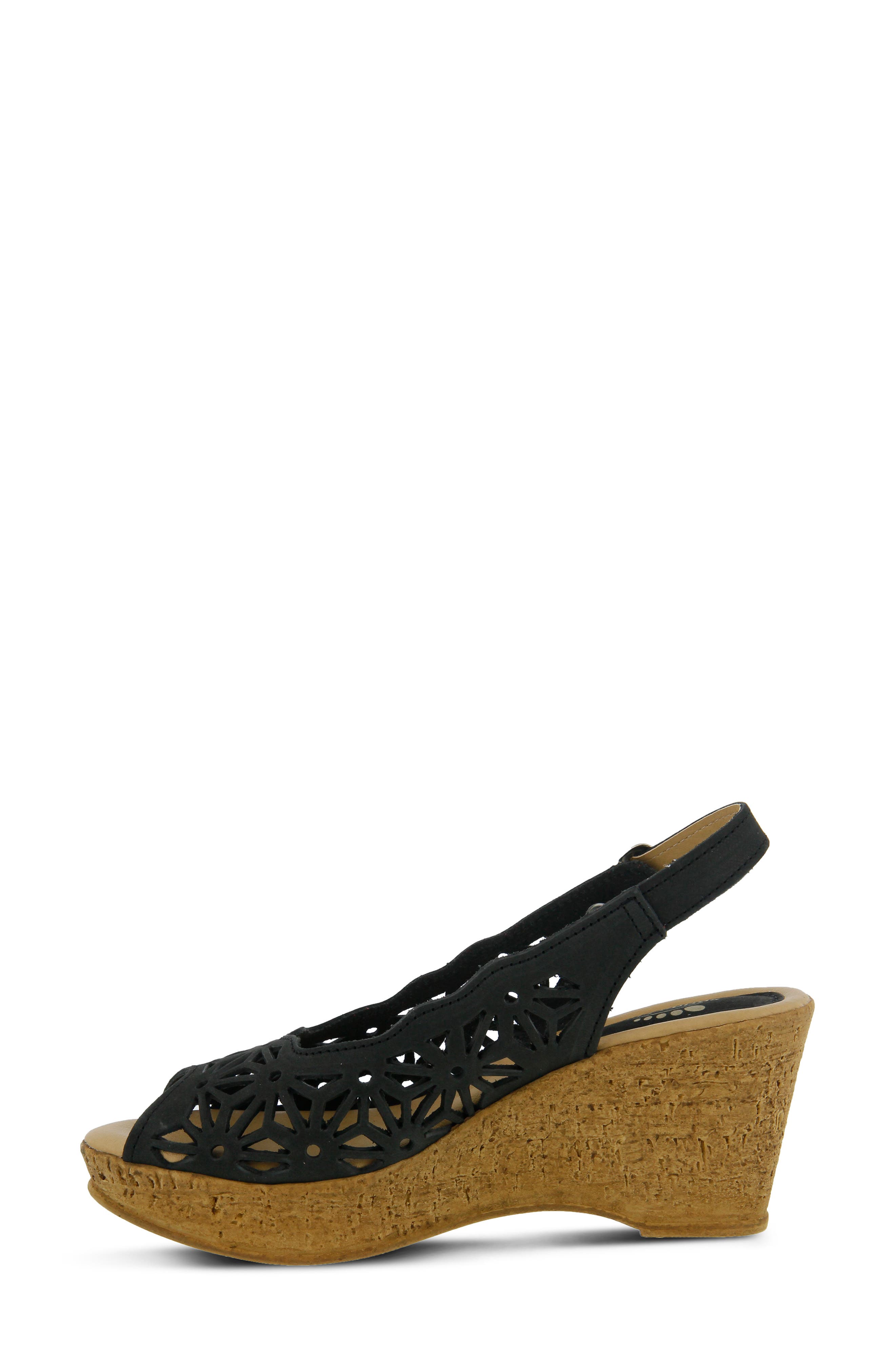 Spring Step Abigail Platform Wedge Sandal, Alternate, color, 