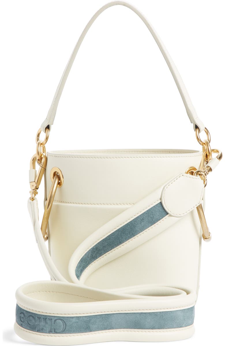 Chloé Small Roy Leather Bucket Bag, Alternate, color,