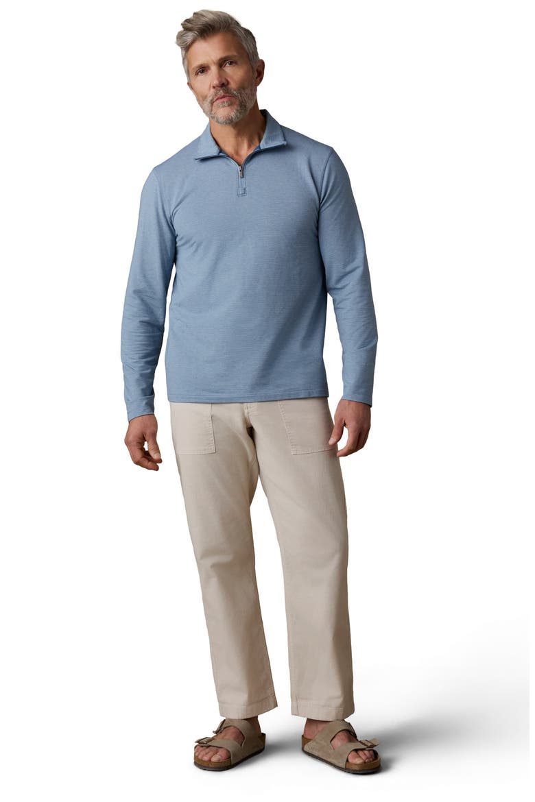 Movement Quarter Zip Top, Alternate, color, OCEAN ICE STRIPE