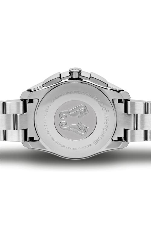 Rado Captain Cook Automatic Bracelet Watch, 37mm In Silver/blue/silver