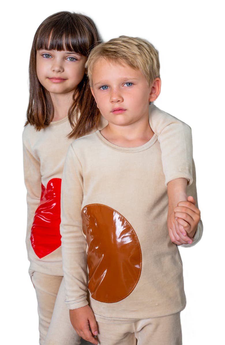 NoggiWear Circle Collection Loungewear Set, Alternate, color, 