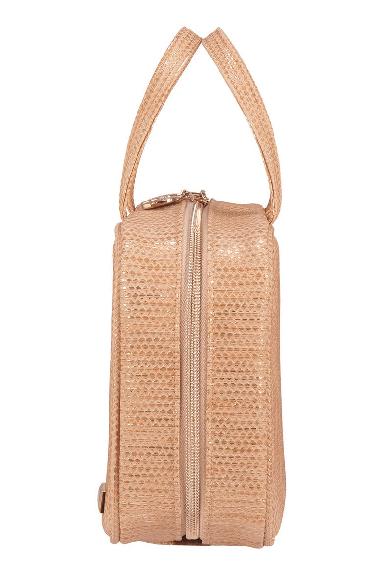 Aruba ML Traveler Cosmetics Case, Alternate, color, SAND