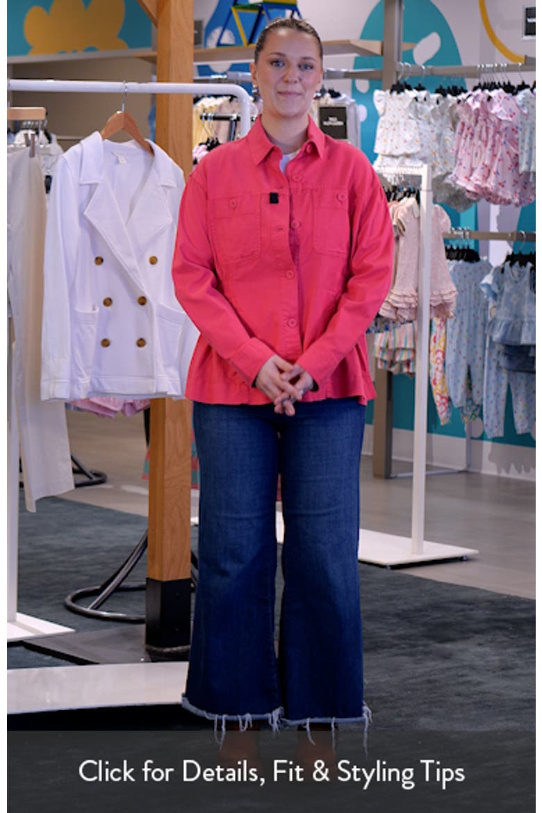 Relaxed Tie Waist Shacket video