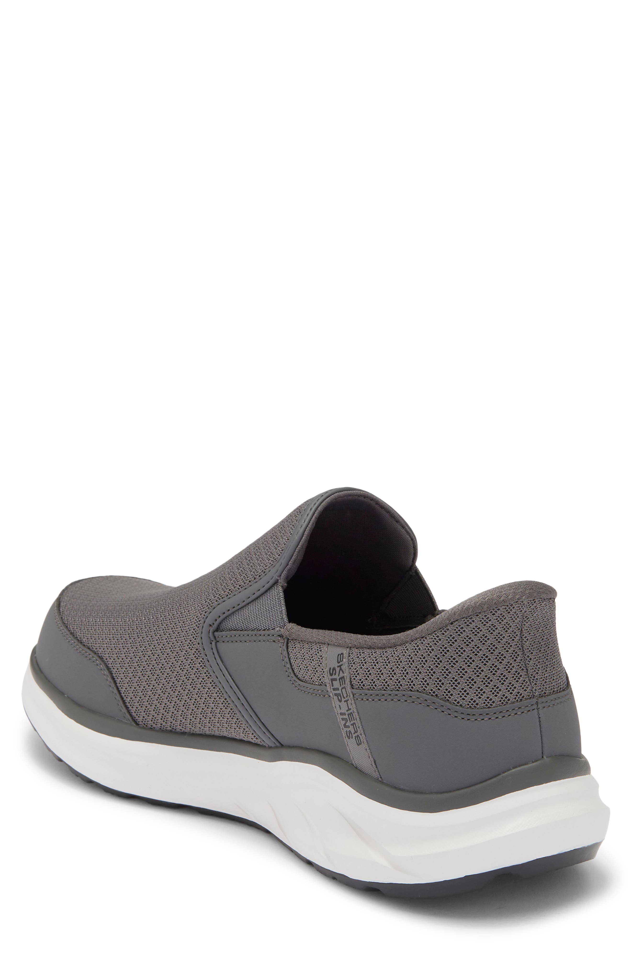 SKECHERS Slip-Ins<sup>®</sup> Relaxed Fit<sup>®</sup> Slip-On Sneaker, Alternate, color, Grey