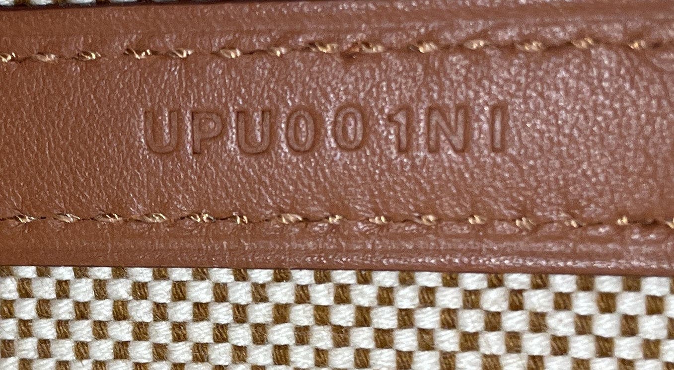 Pre-Owned Hermes Cabas H en Biais Tote Canvas with Leather 27, Alternate, color, Gold