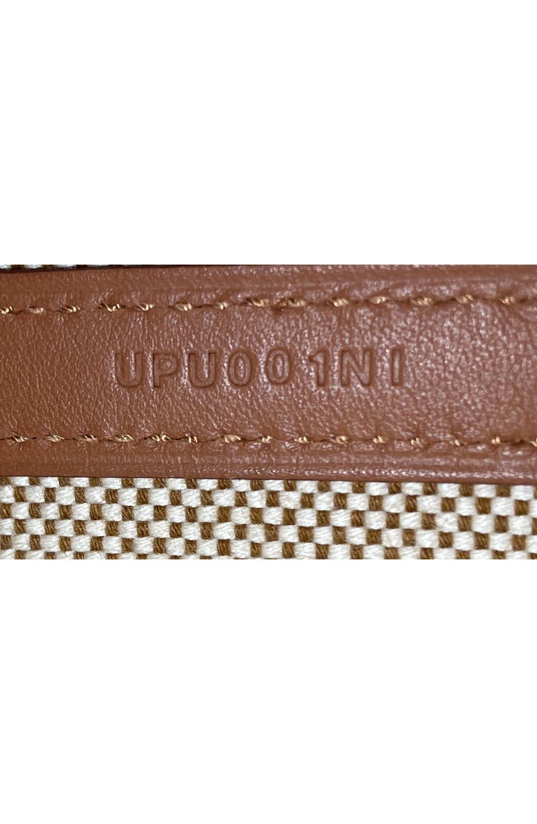 Pre-Owned Hermes Cabas H en Biais Tote Canvas with Leather 27, Alternate, color, Gold