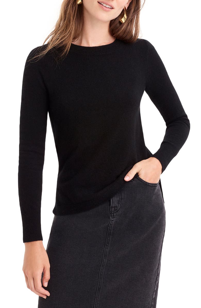 J.Crew Crewneck Cashmere Sweater, Main, color,