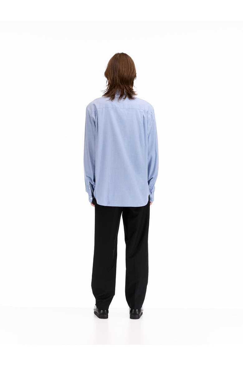Oxford Button Down Shirt, Alternate, color, Blue