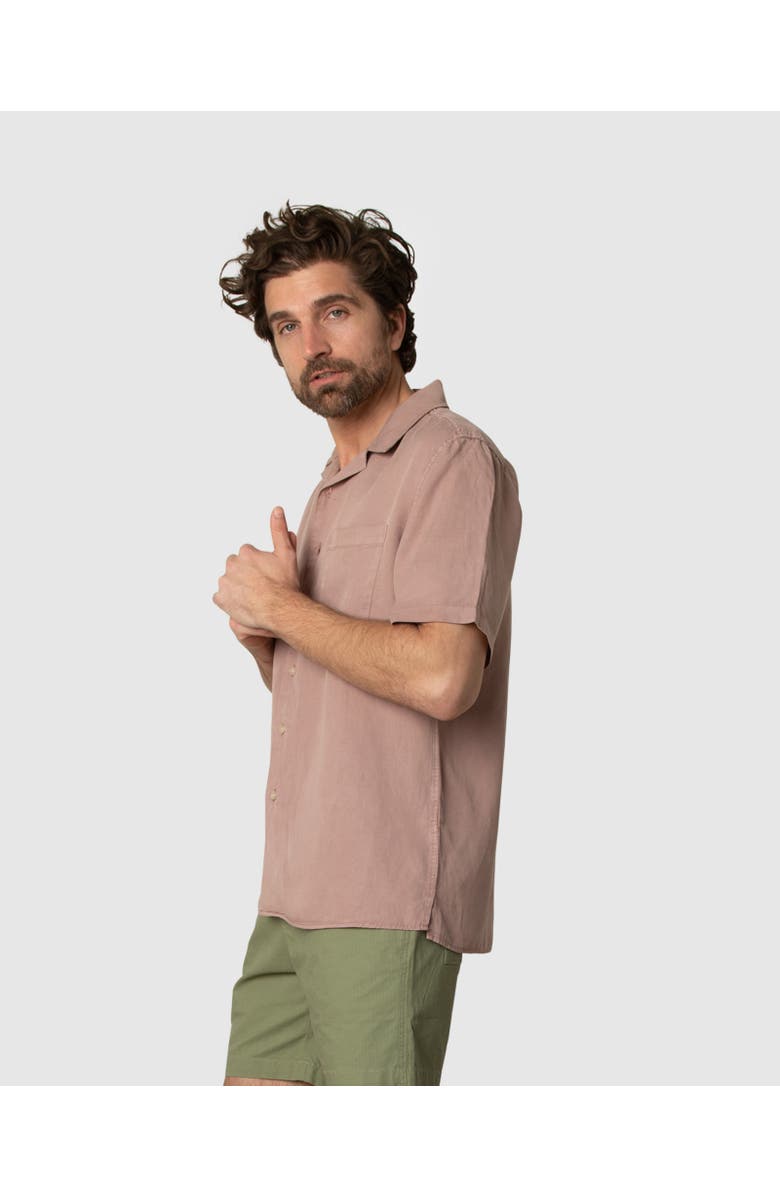 Mosmann Australia Avalon Short Sleeve, Alternate, color, Brown