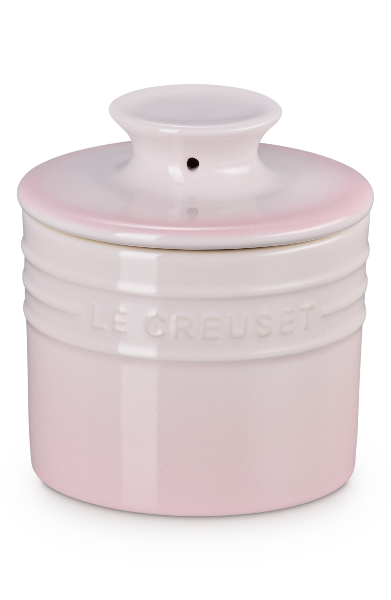 Le Creuset Stoneware Butter Crock - Shell Pink