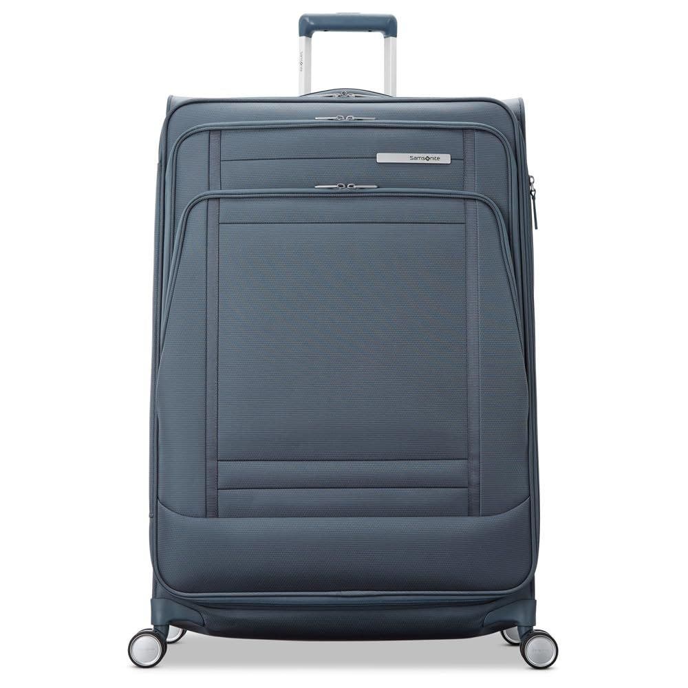 Samsonite UpLIFT 3-Piece Set (CO/MD/LG) Lightweight Softside Expandable Luggage, Alternate, color, Elemental Blue
