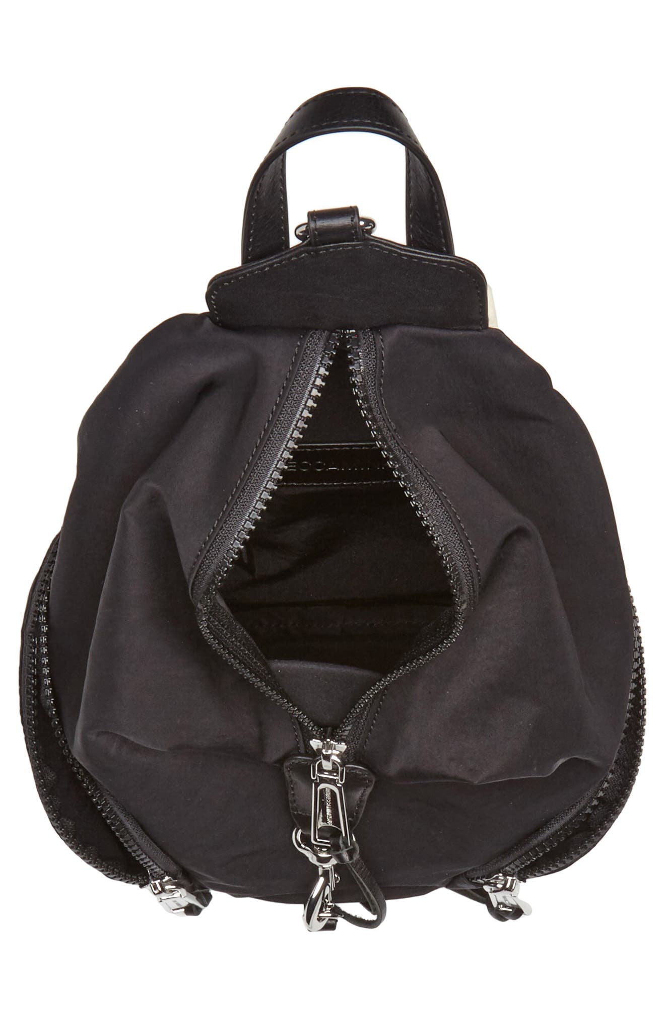 Rebecca Minkoff Mini Julian Nylon Convertible Backpack, Alternate, color, 