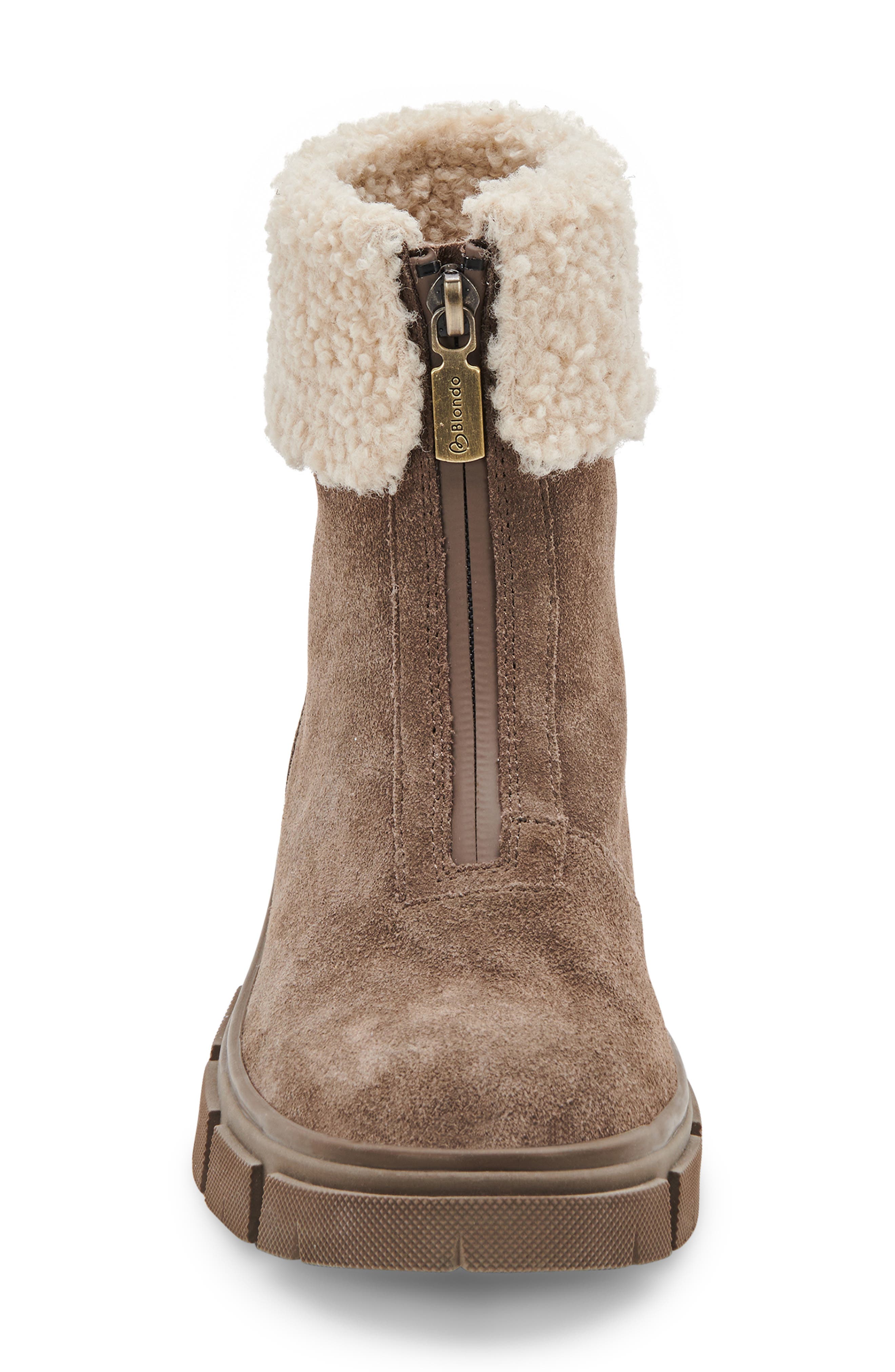 Plaka Waterproof Boot, Alternate, color, DARK TAUPE SUEDE