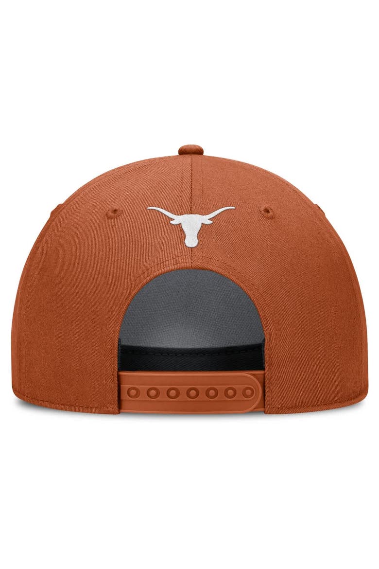 Men's Nike Texas Orange Texas Longhorns Rise Campus Adjustable Hat, Alternate, color, Burnt Orange