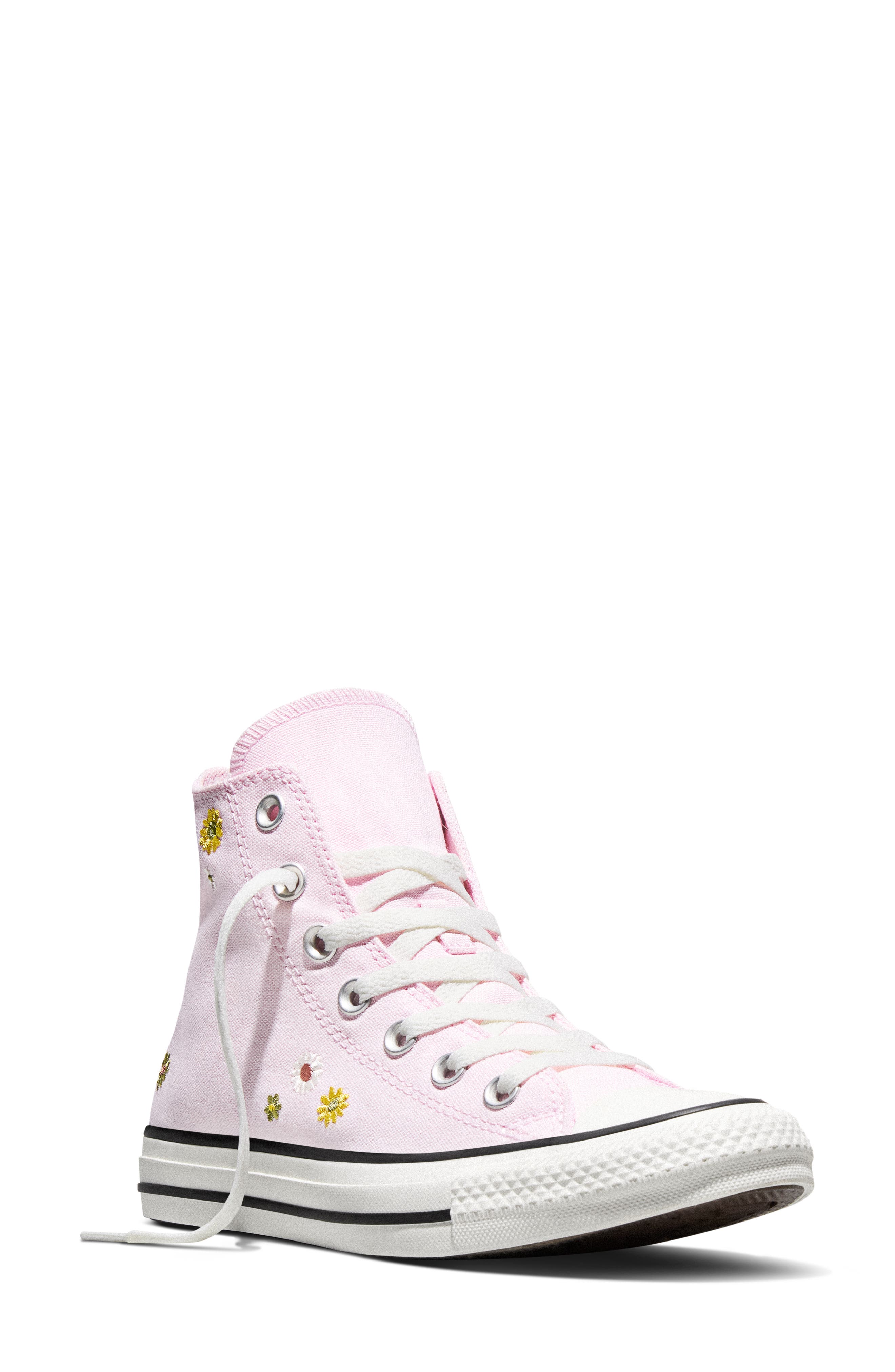 Converse Gender Inclusive Chuck Taylor All Star Floral Embroidered Canvas High Top Sneaker, Main, color, New Found Bloom/ In The Weeds