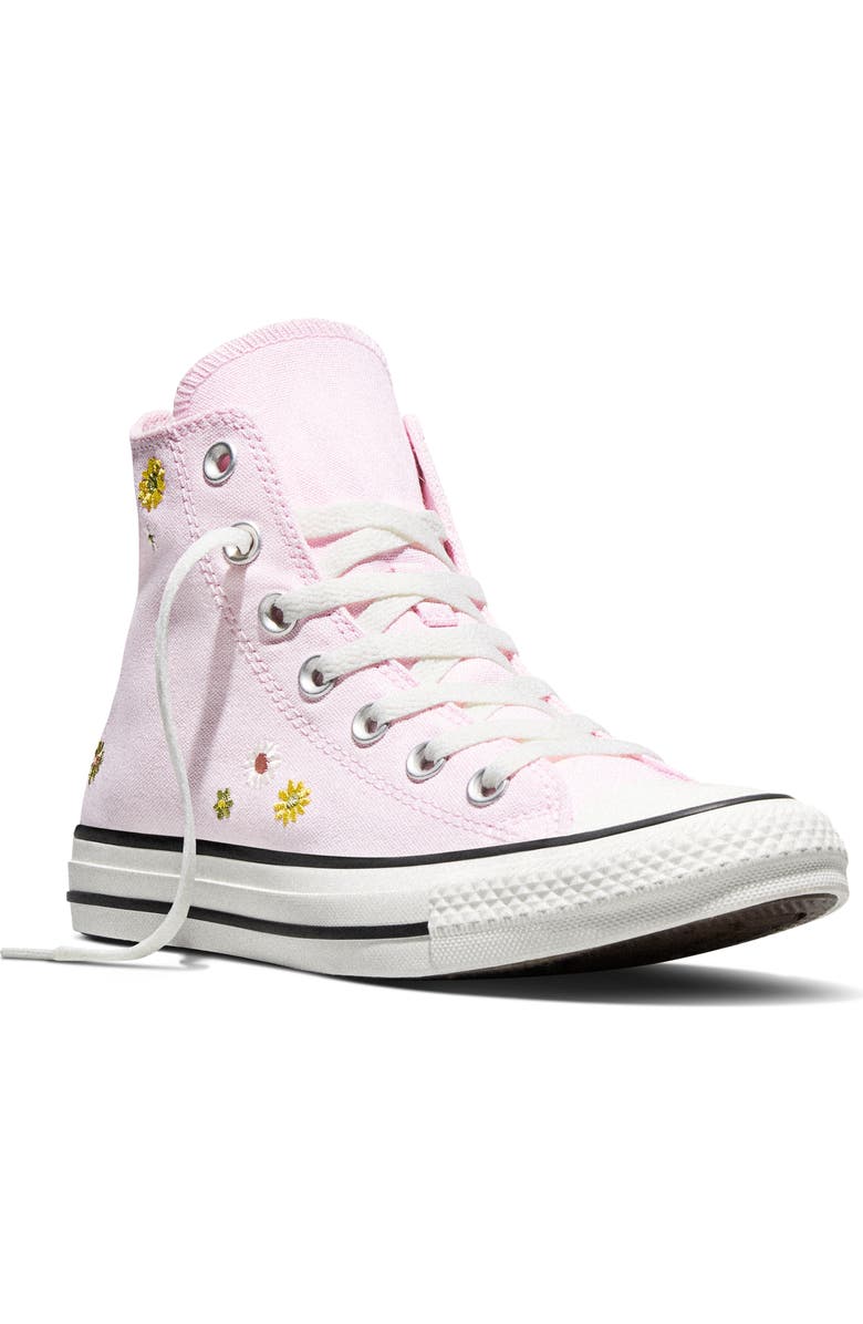 Converse Gender Inclusive Chuck Taylor All Star Floral Embroidered Canvas High Top Sneaker, Main, color, New Found Bloom/ In The Weeds