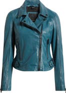 MAURITIUS Bita Leather Moto Jacket