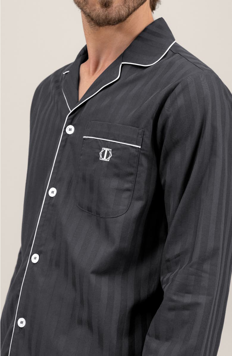 Togas Baro Men's pajamas, Alternate, color, Dark Grey