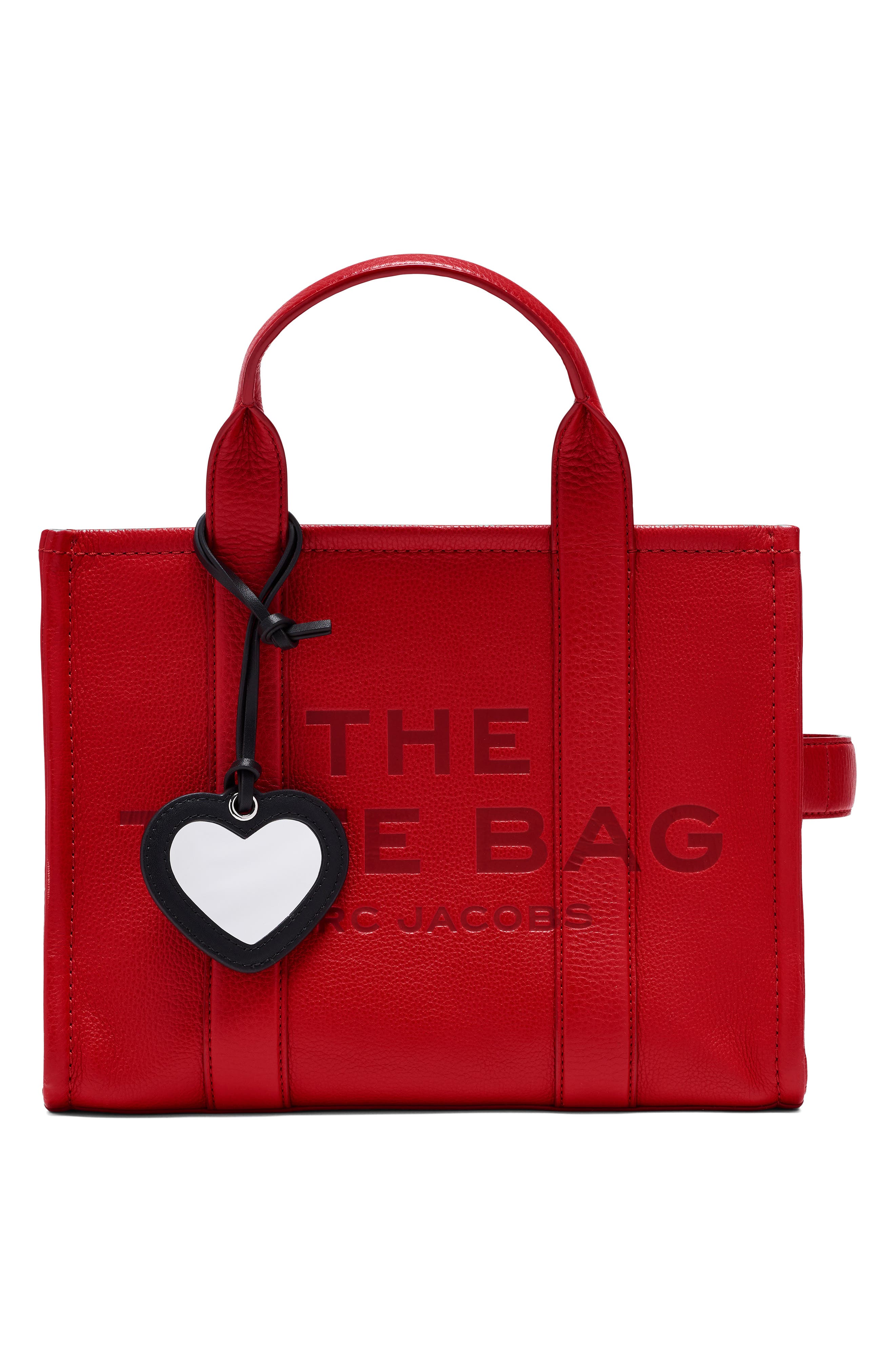 Marc Jacobs The Heart Mirror Bag Charm, Alternate, color, 