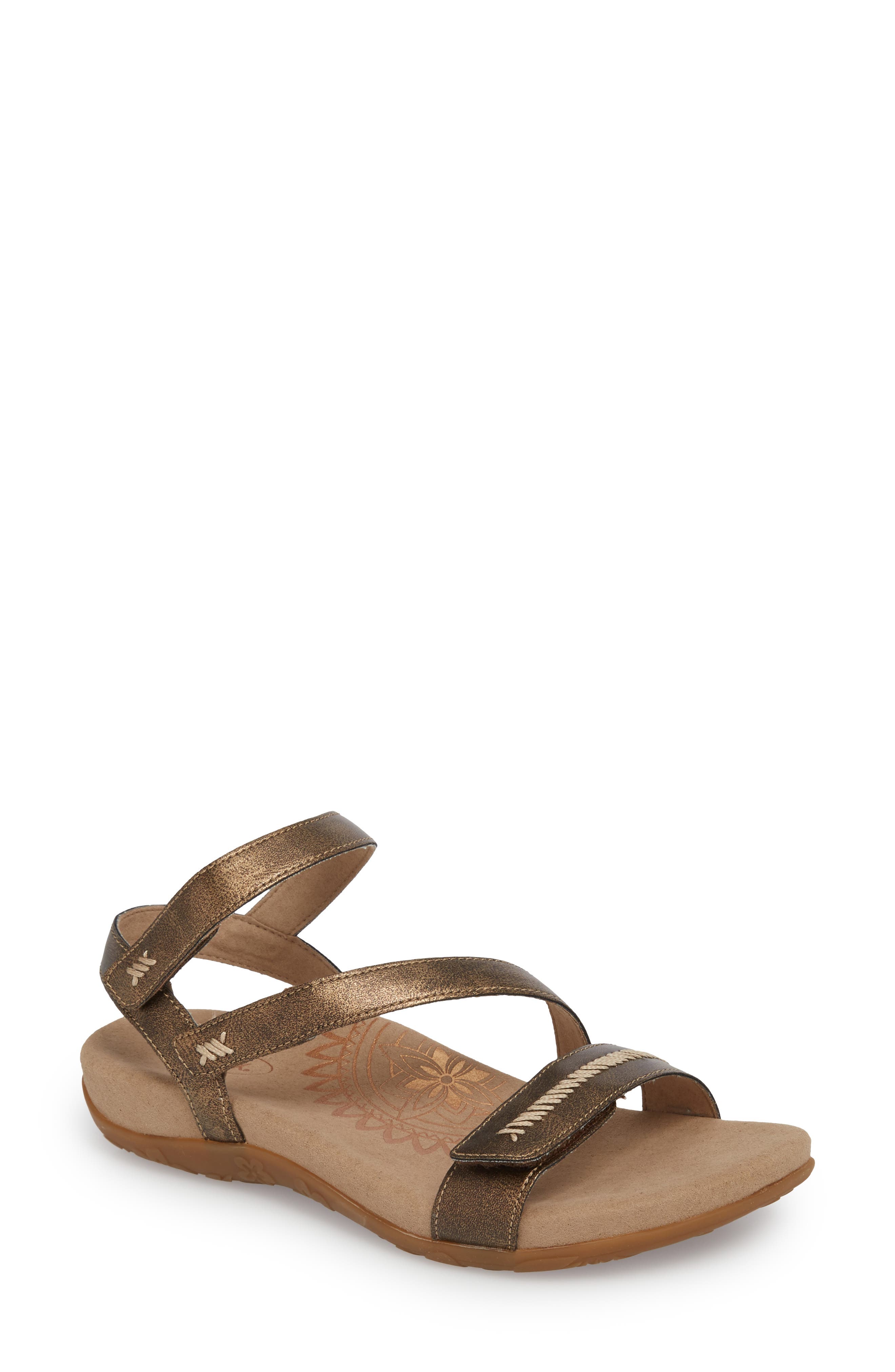 Aetrex Gabby Sandal, Main, color, 