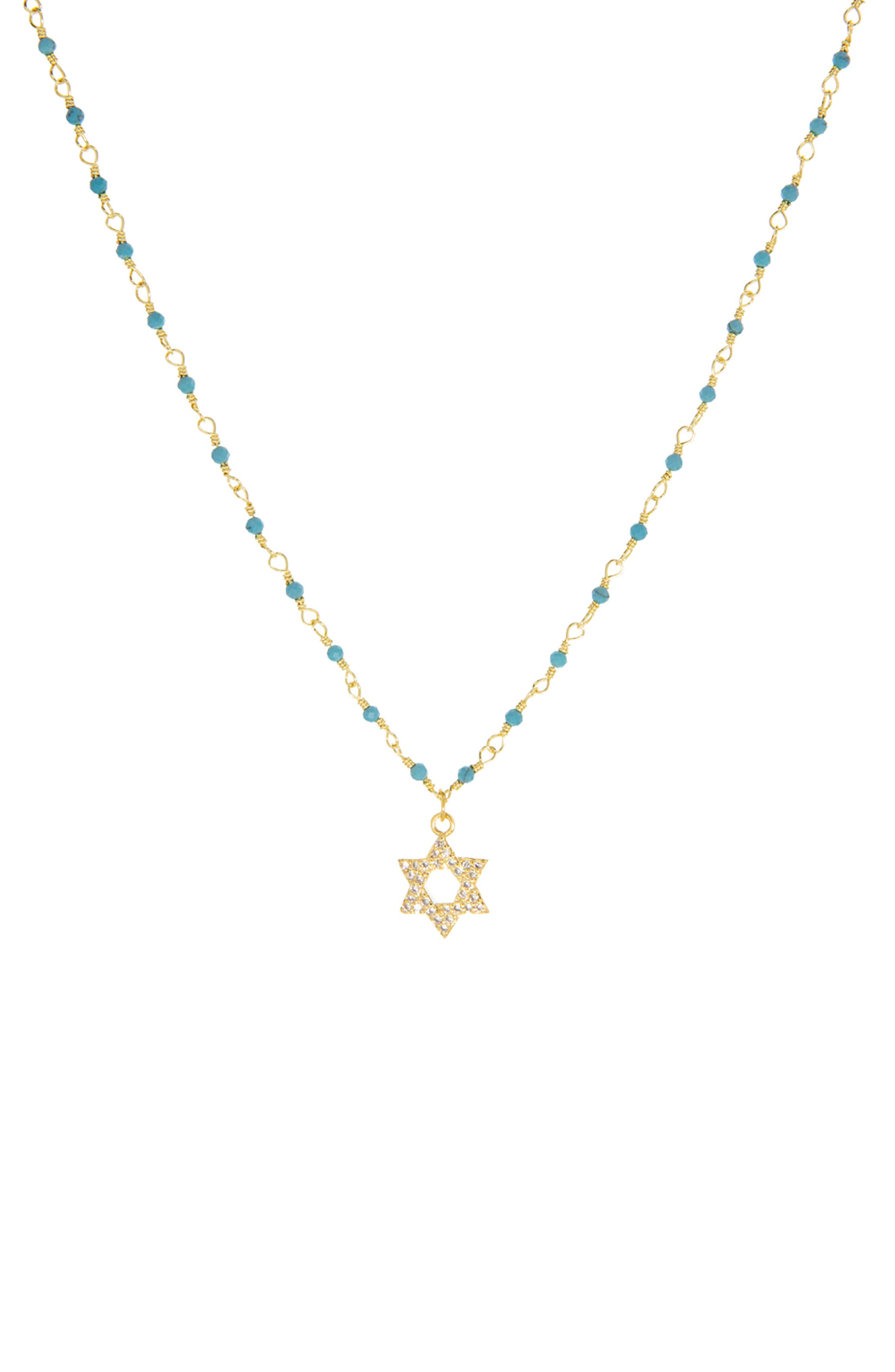 GOLD/ TURQUOISE