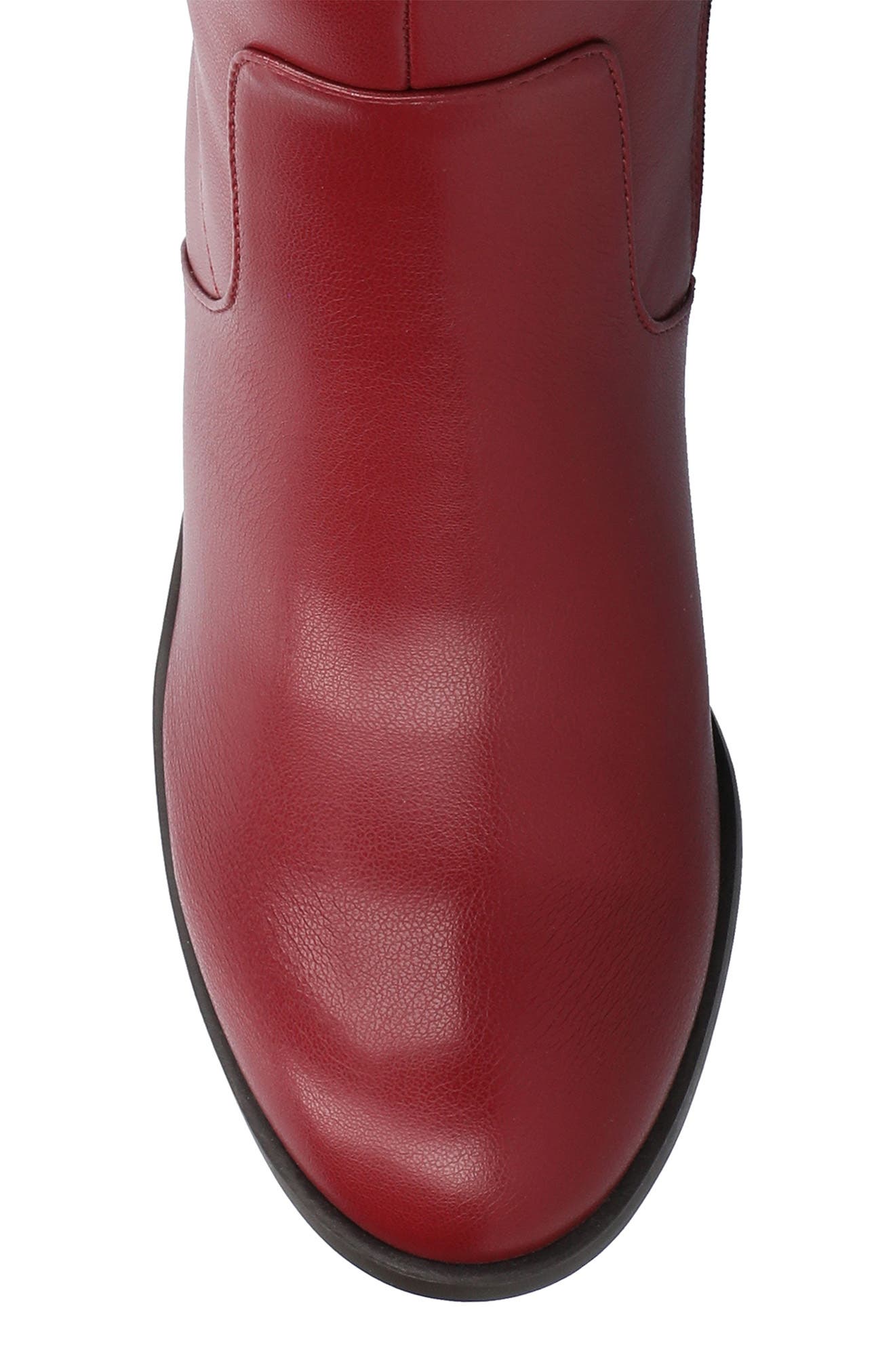 Romilly Block Heel Boot, Alternate, color, CRANBERRY