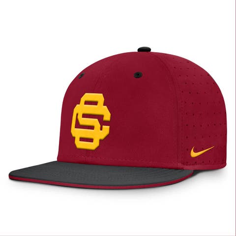 Men's Nike Cardinal USC Trojans On-Field Dugout True Performance Fitted Hat