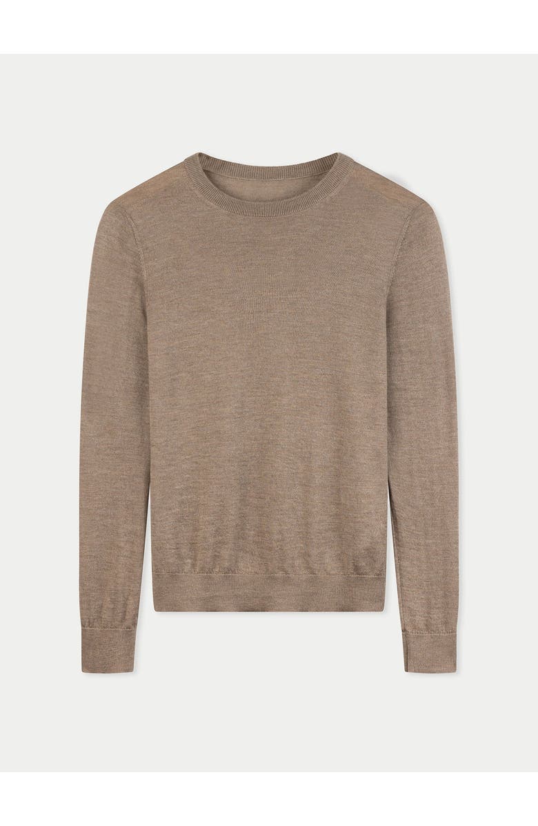 Gobi Cashmere Women C-Neck Cashmere Sweater, Main, color, Timber Wolf