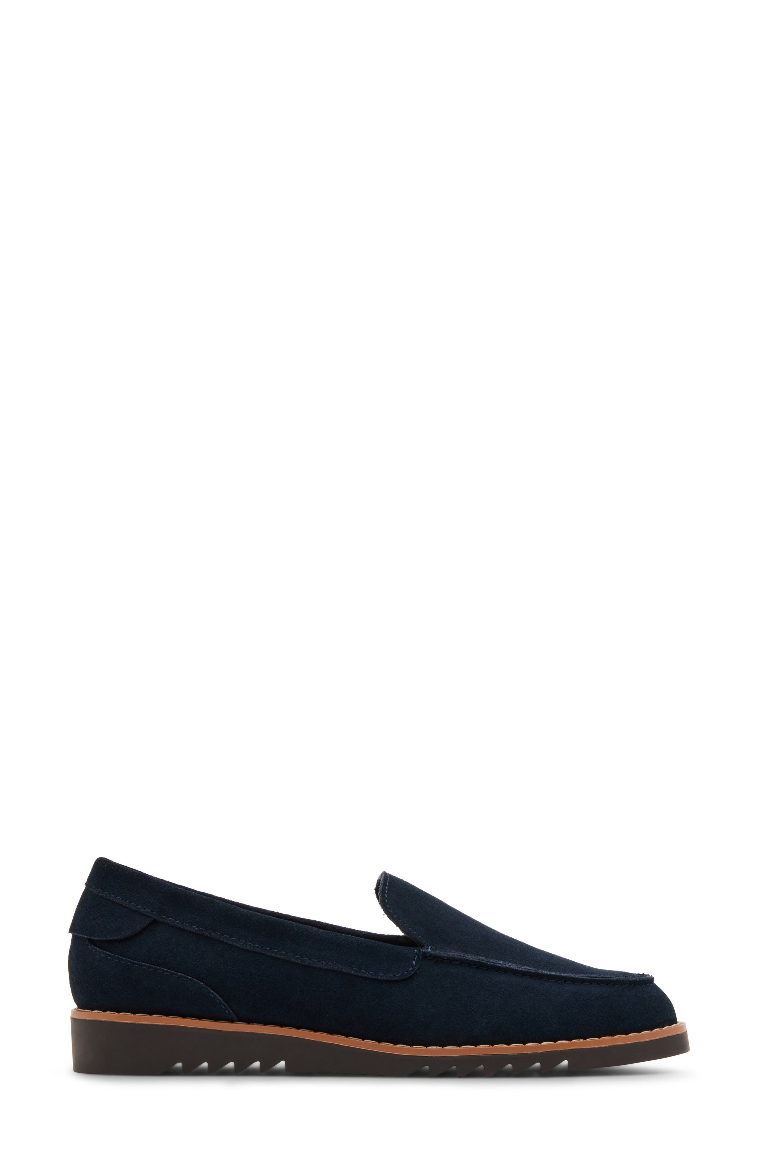 Libra Waterproof Loafer, Alternate, color, NAVY SUEDE