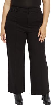 Lysse Nadia High Waist Wide Leg Ponte Trousers