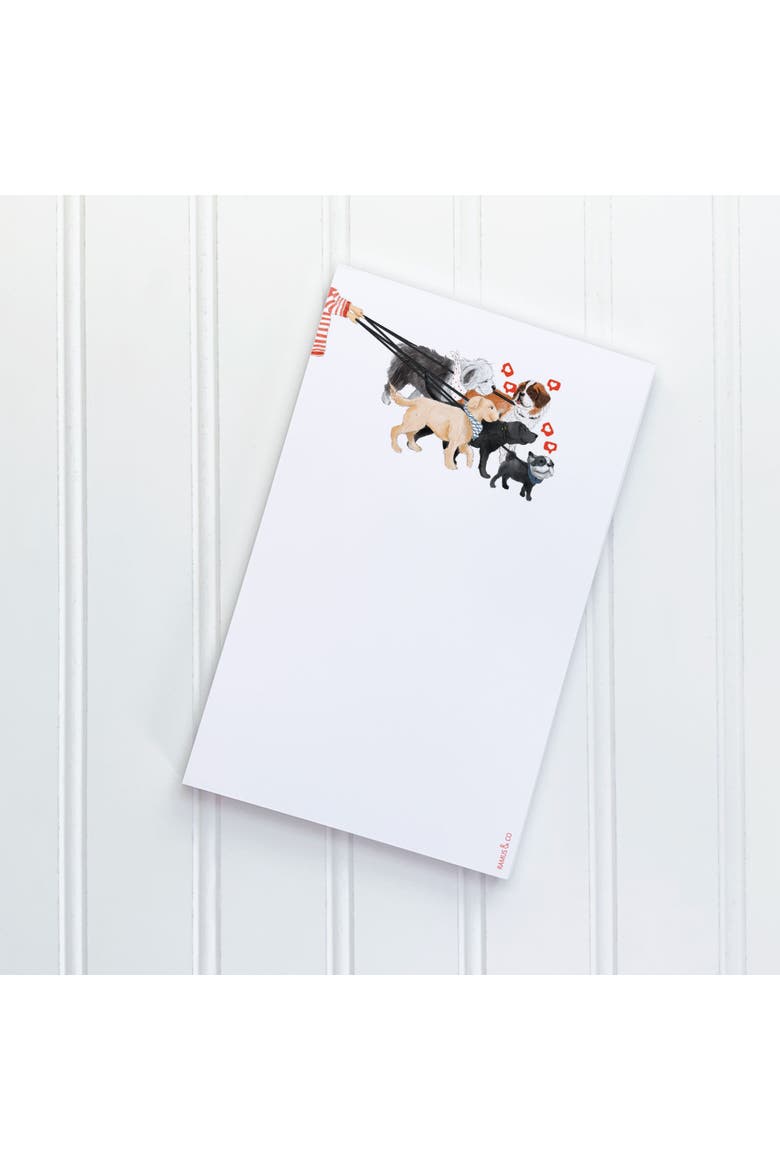 Dogs Likes 5" x 8" Notepad (50 Heavyweight Tear-Off Sheets), Main, color, Multi-Pack