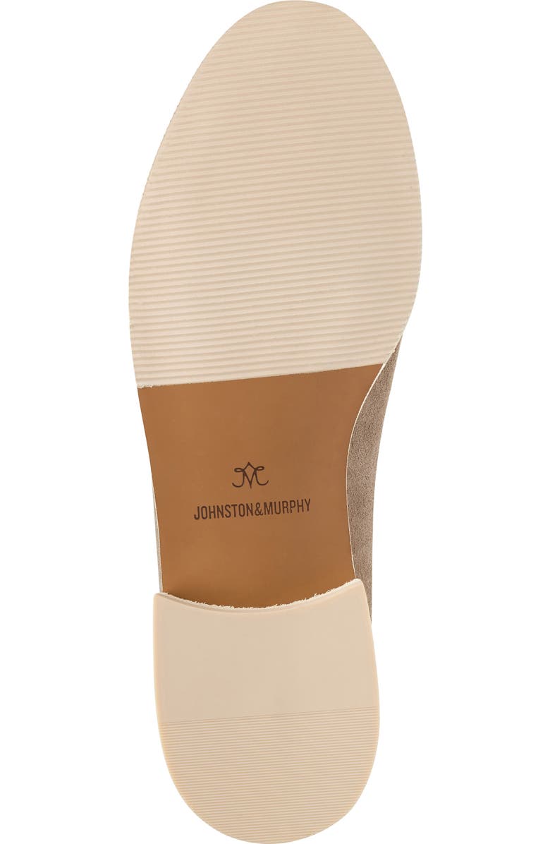 Johnston & Murphy Gillian Suede Loafer, Alternate, color, Taupe Suede