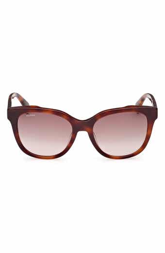 54mm Gradient Geometric Sunglasses