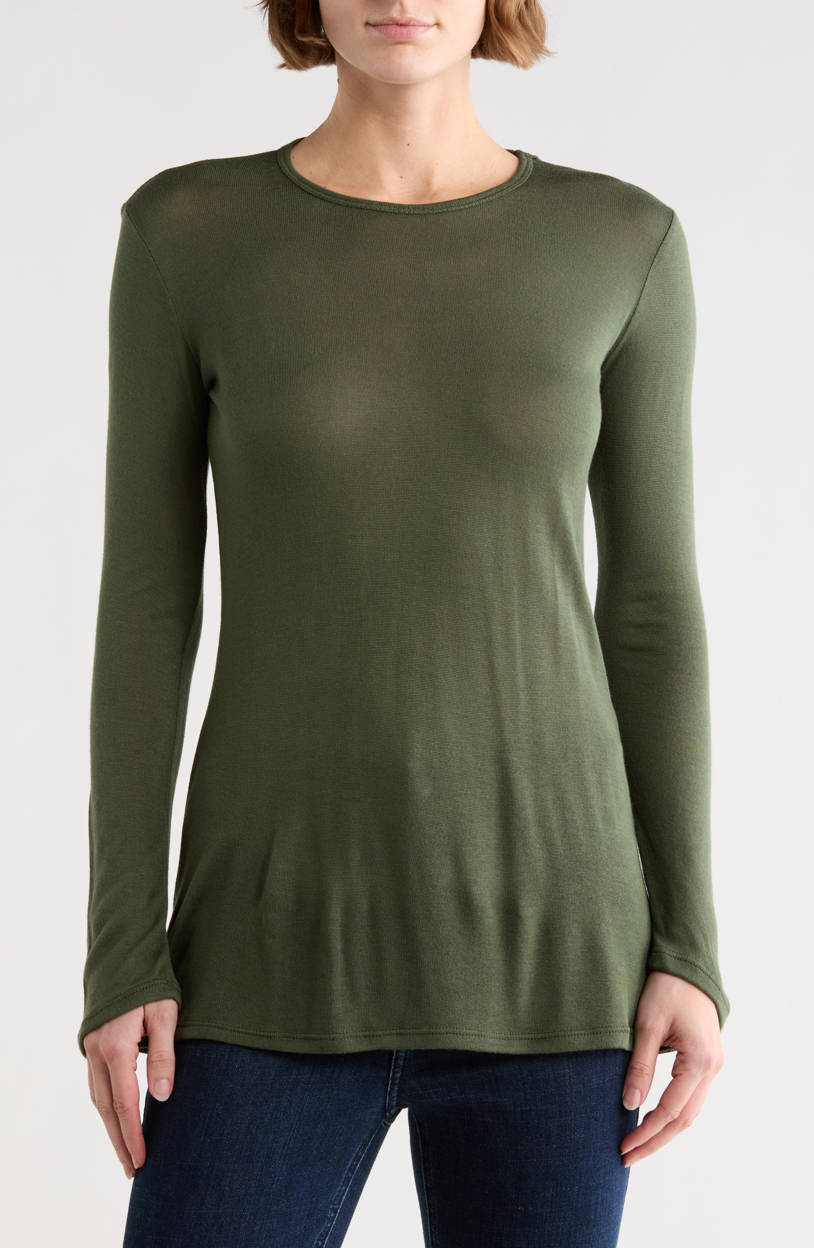 selected HUNTER GREEN INTERLOCK