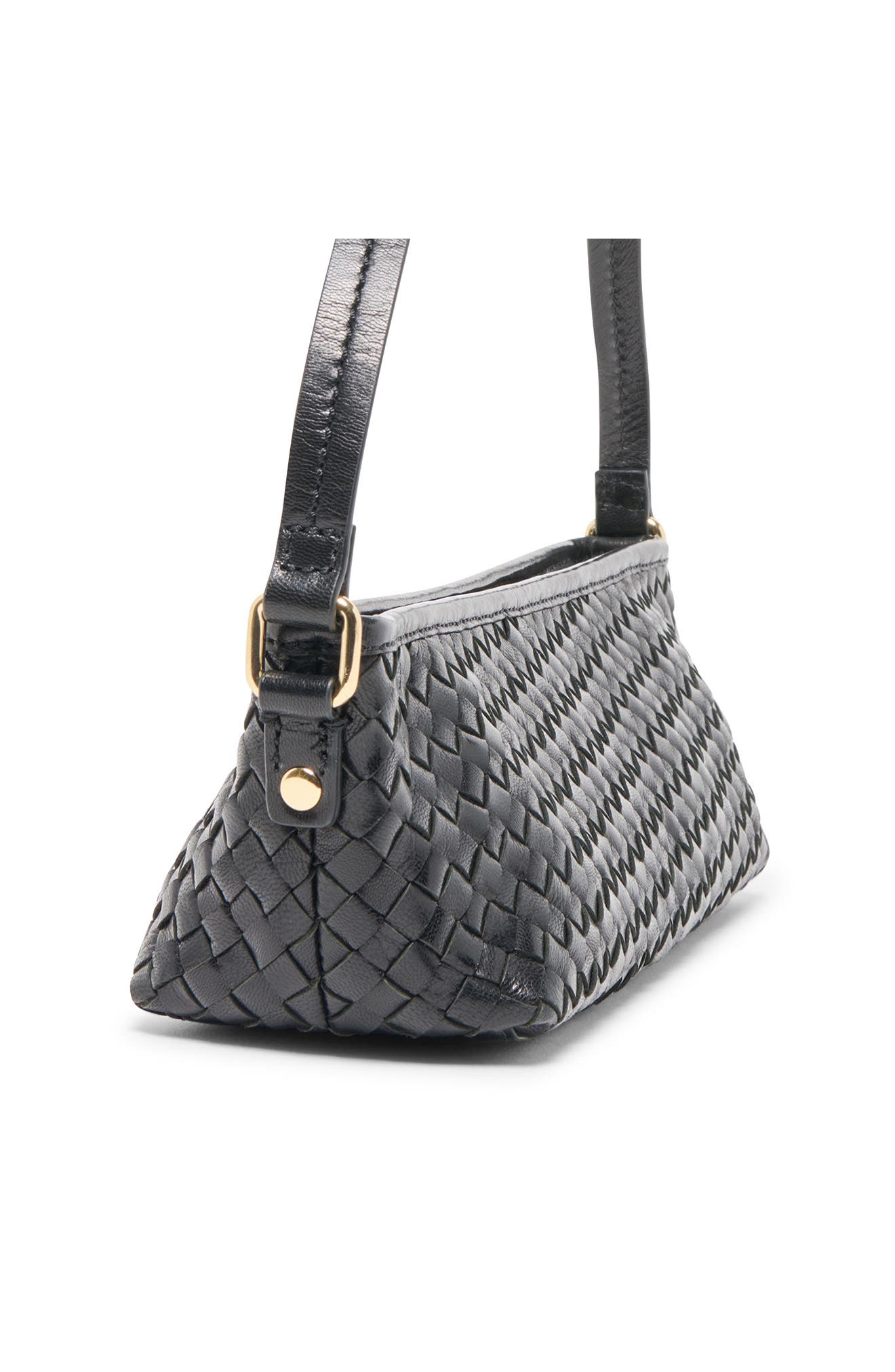 Dolce Vita Savaii Shoulder Bag, Alternate, color, Black