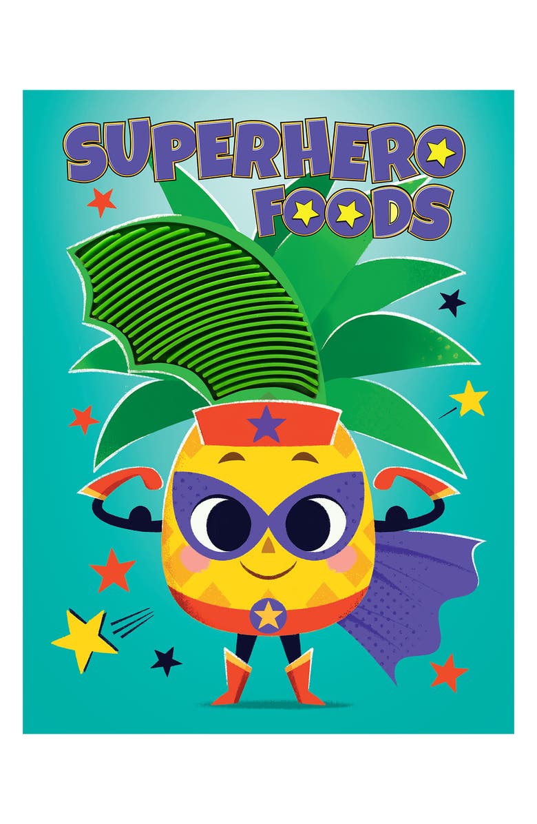 LITTLE HIPPO BOOKS Superhero Foods, Main, color,