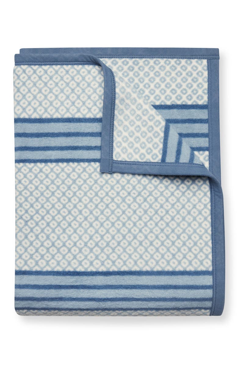 ChappyWrap Captain's Classic Fog Throw Blanket, Main, color, Blue