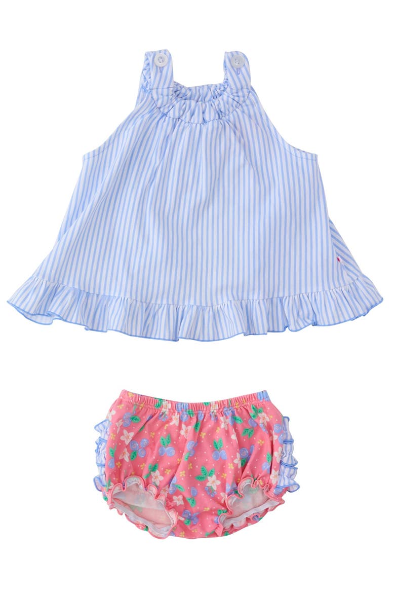 Knit Swing Top and Bloomer Set, Main, color, Blueberry Bliss