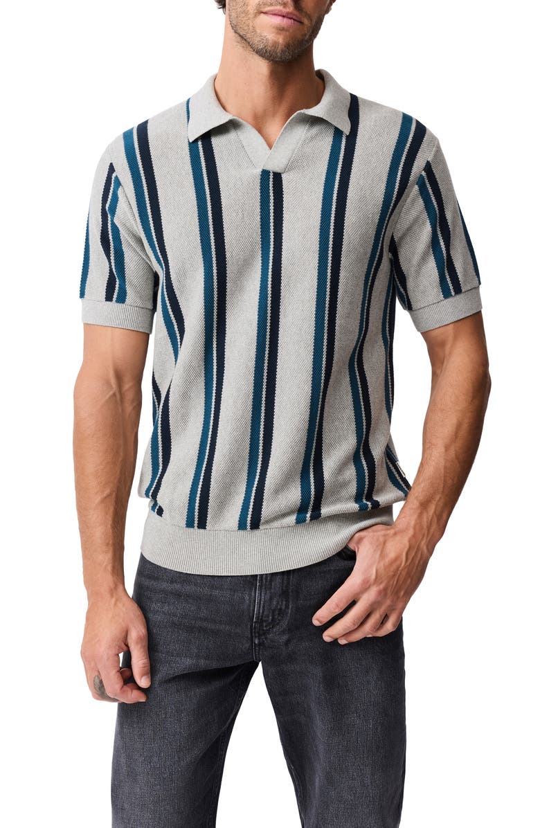 Rodd & Gunn Royce Hill Johnny Collar Polo, Main, color, Dusk