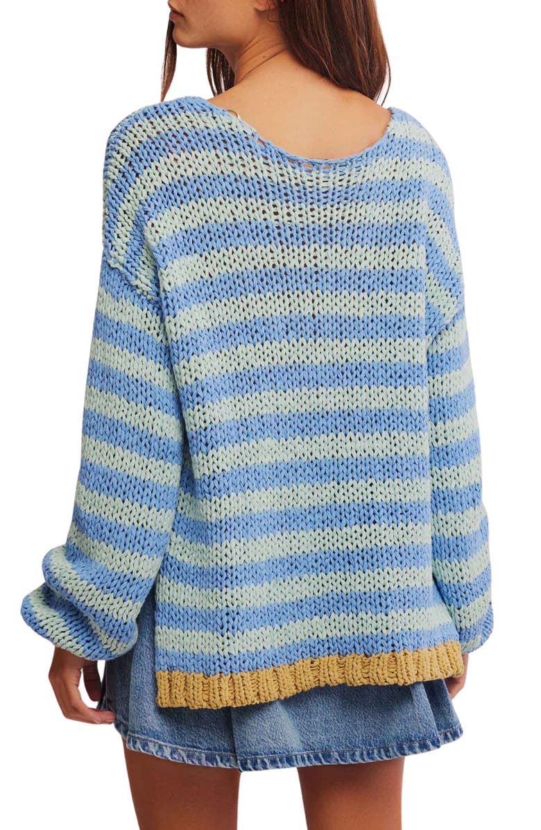 Portland Stripe Cotton Sweater