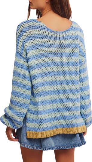 Portland Stripe Cotton Sweater
