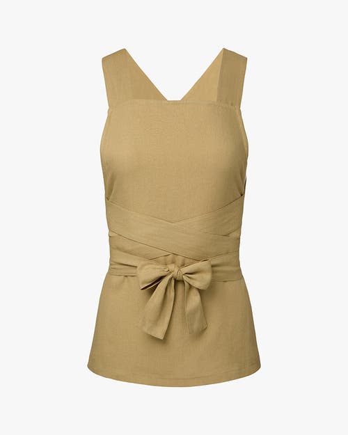Weworewhat Wrap Top