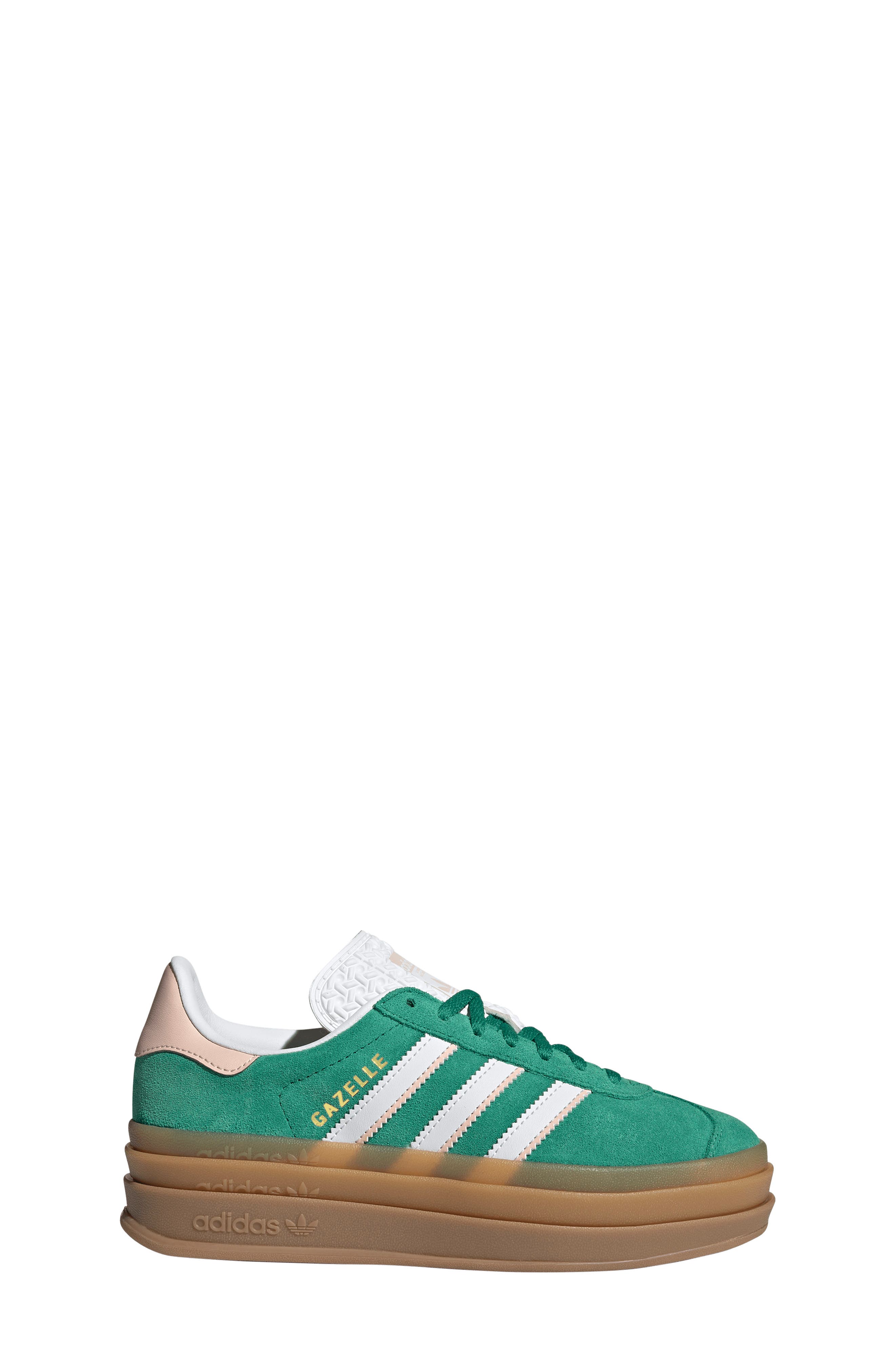 Kids' Gazelle Bold Sneaker, Alternate, color, BOLD GREEN