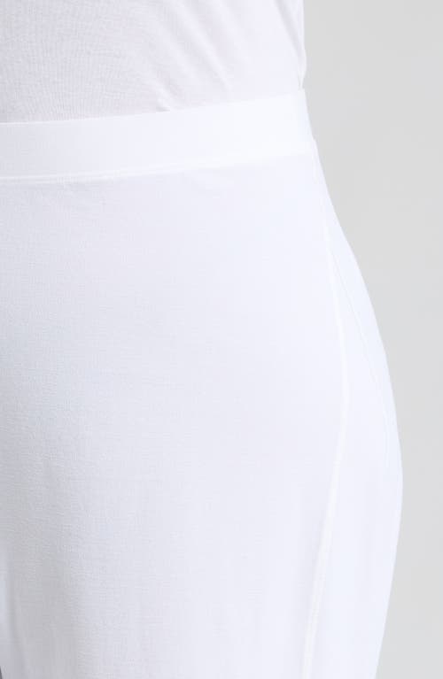 Eileen Fisher Lantern Ankle Pants In White