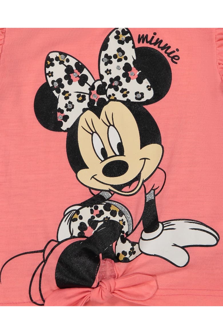 Minnie Mouse 2-Piece T-Shirt and Leggings Set, Alternate, color, Pink Ivory Floral